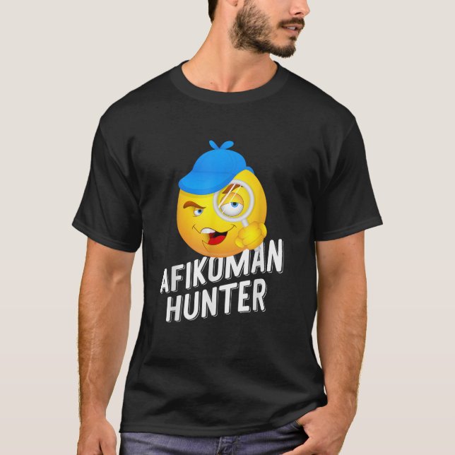 Passover Afikoman Hunter Jewish Pesach Seder   T-Shirt (Vorderseite)