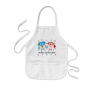 Passover Apron Kids "Matzoh, Matzoh Men!" Kinderschürze