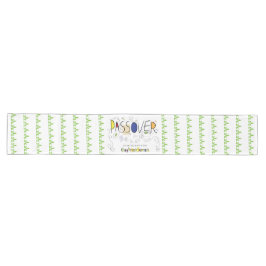 Passover Chag Sameach Large Long Table Runner Großer Tischläufer