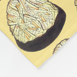 Passover Chocolate Coconut Macaroon Jüdisches Dess Fleecedecke