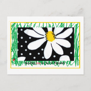 Passover Daisy Postcard Postkarte