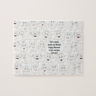 Passover Funny Matzah Joke Puzzle für Kinder