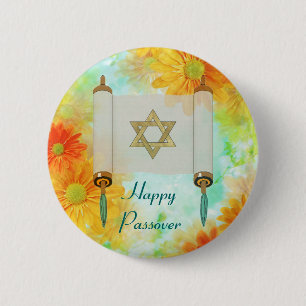 Passover Greetings Button