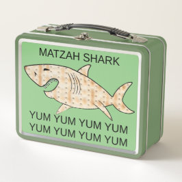 Passover Matzah Shark Metall Brotdose