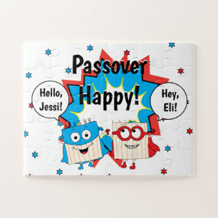 Passover Matzah Super Helden Puzzle