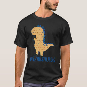 Passover Matzahsaurus Dinosaur Matzo Seder Juden T-Shirt