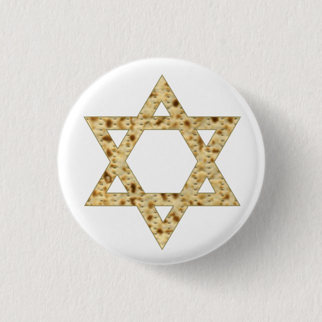 Passover Matzoh Star von David Button (Vorderseite)