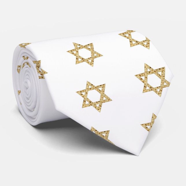 Passover Matzoh Star von David Krawatte (Gerollt)