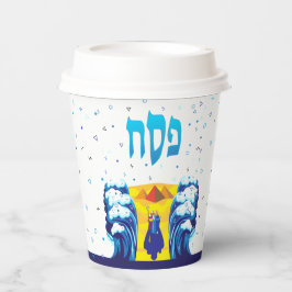 Passover Moses & Israelites' Exodus aus Ägypten Ku Pappbecher