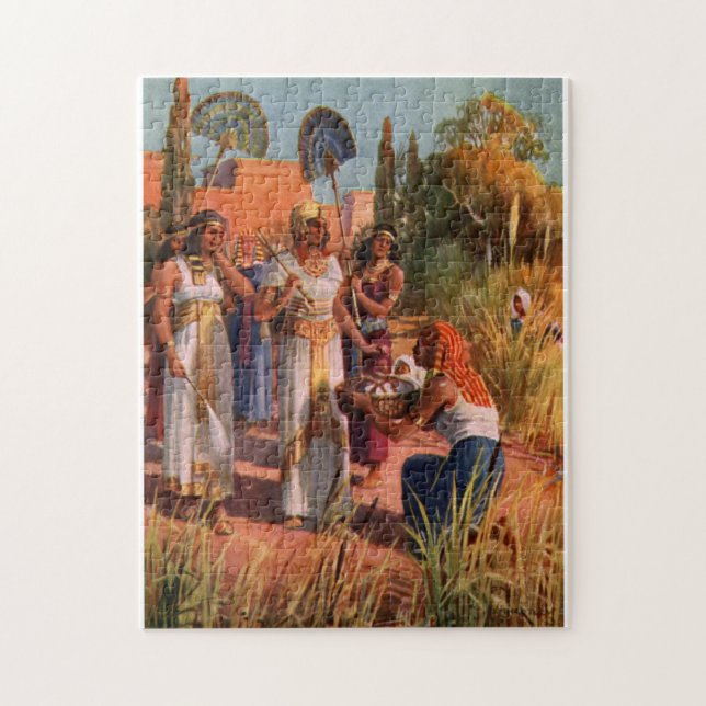 PASSOVER PUZZLE MOSES ALS BABYS (Vertikal)