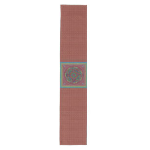 Passover Runner der Seder Table Burgund 16 x 90 Mittelgroßer Tischläufer