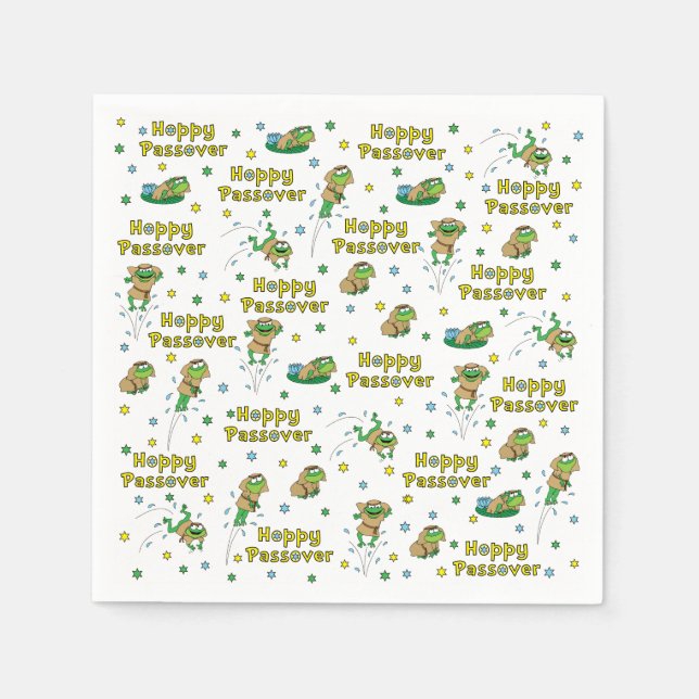 Passover Standard Cocktail Napkins Serviette (Vorderseite)