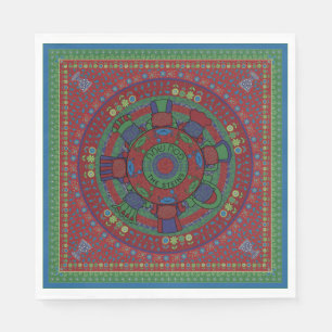 Passover Standard Napkins Das Seder Table Muster Serviette