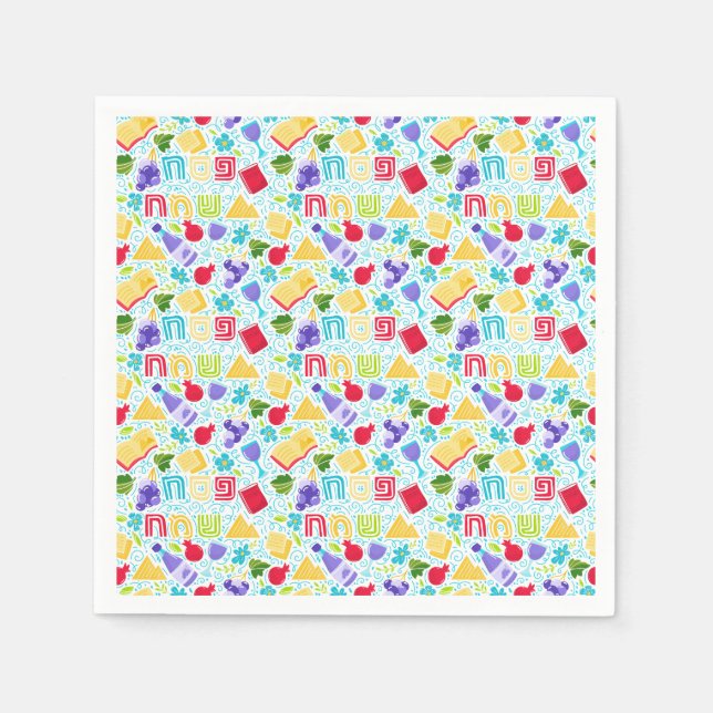 Passover Table Napkins Serviette (Vorderseite)