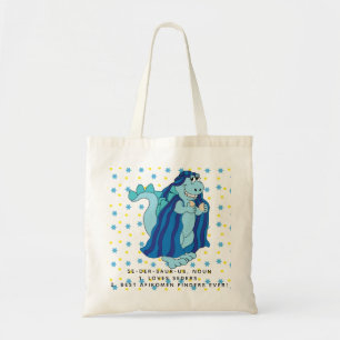 Passover Tote Bag Sedersaurus Dinosaurier Tragetasche