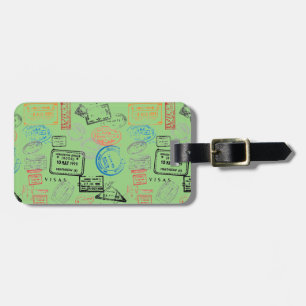 Passport-Briefmarke Gepäckanhänger