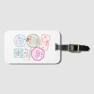 Passport-Briefmarke Gepäckanhänger