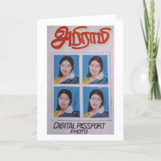 Passport-Foto Karte