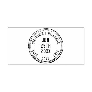 Passport-Reisen mit Personalisierten Namen Hochzei Gummistempel