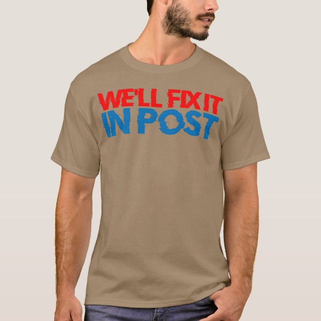 Passt gut in Post-Geschenk T-Shirt (Vorderseite)