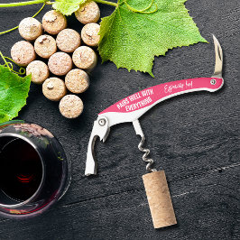 Passt gut zu allem Pink Kellnermesser