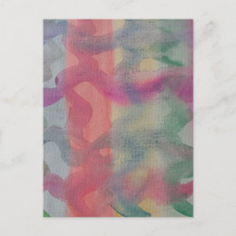 Pasta Abstrakt Art Postkarte