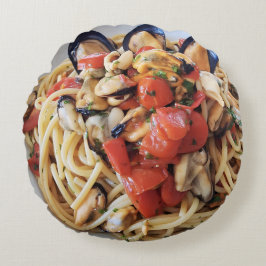 Pasta Art Throw Kissen - Italienische Küche