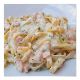 Pasta Custom Food Foto Poster