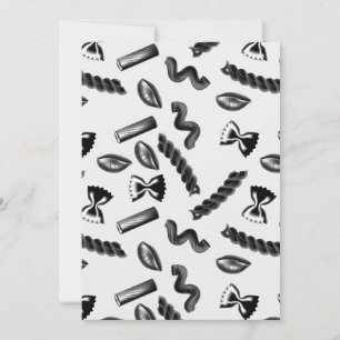 Pasta Diversity Grau Food Italien Lover Feinschmec Dankeskarte