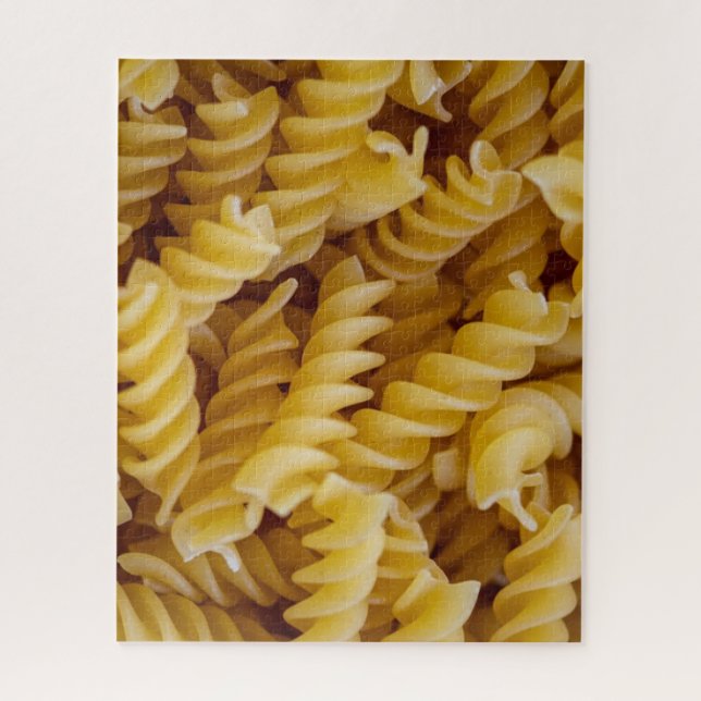 Pasta Fusilli Noodles Puzzle (Vertikal)