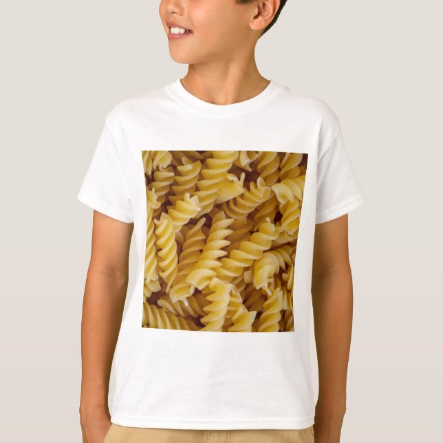 Pasta Fusilli Noodles T-Shirt (Vorderseite)