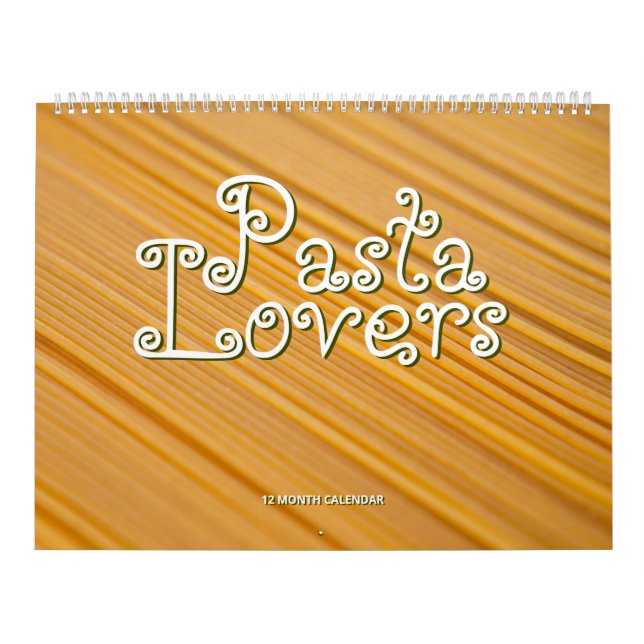 Pasta Lovers Kalender (Titelbild)