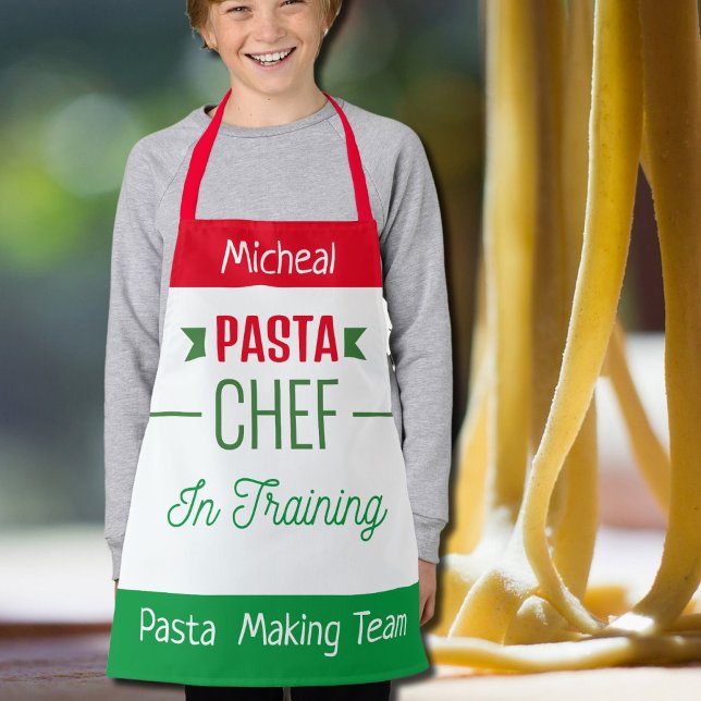 Pasta-Making-Team - Schürze der Kinder (Von Creator hochgeladen)