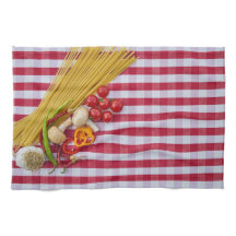 Pasta Mushroom Tomato Küchentücher