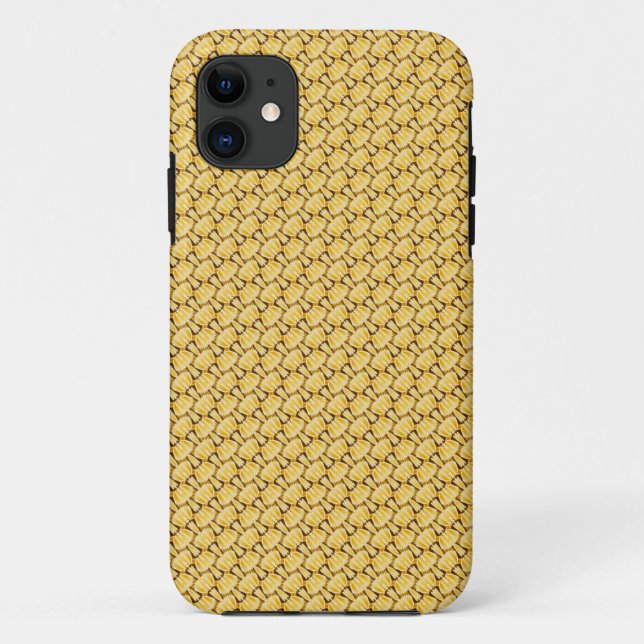 Pasta-Muster Case-Mate iPhone Hülle (Rückseite)