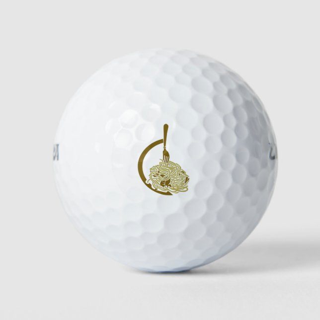 Pasta Noodles Golfball (Vorderseite)