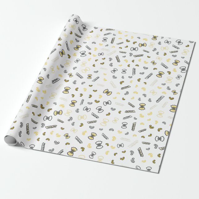 Pasta Party Wrapping Paper Geschenkpapier (Ungerollt)