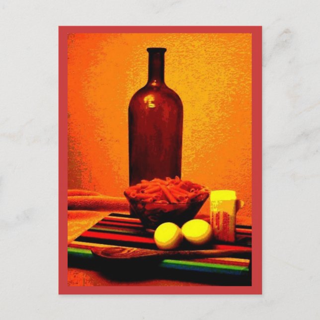 Pasta Postkarte (Vorderseite)