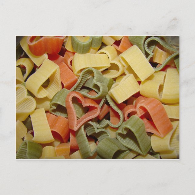 Pasta Postkarte (Vorderseite)