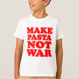 Pasta statt Krieg machen T-Shirt