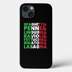 Pasta Types Spaghetti Food Italien Case-Mate iPhone Hülle