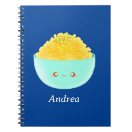 Pasta und Käse Notizblock