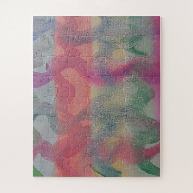 Pastel Abstrakt Art Jigsaw Puzzle (Vertikal)