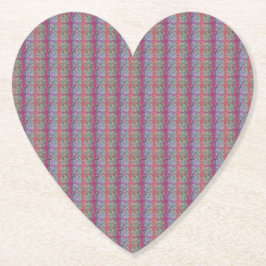 Pastel Abstrakt Art Paper Untersetzer