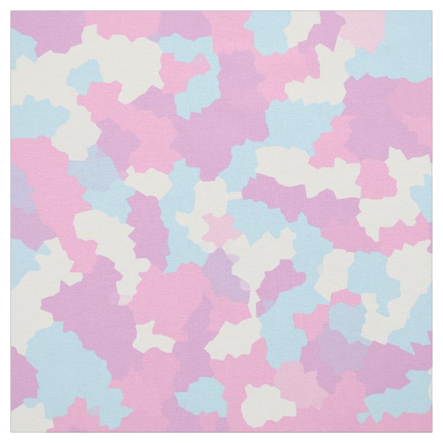 Pastel Abstrakt Camouflage Stoff (Muster)