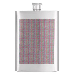 Pastel Abstrakt Classic Flachmann