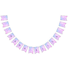 Pastel Abstrakt Elegant Chic CUSTOM BABY SHOWER Wimpelkette