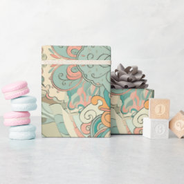 Pastel Abstrakt Paisley Pattern Geschenkpapier