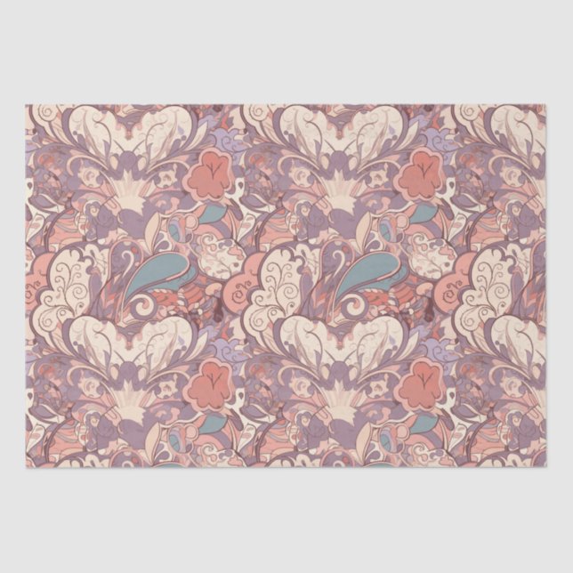 Pastel Abstrakt Seidenpapier (Vorderseite)