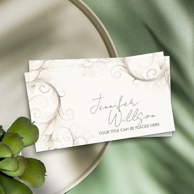 Pastel Abstrakt Watercolor Ristorante La Lanchetta Visitenkarte (Von Creator hochgeladen)